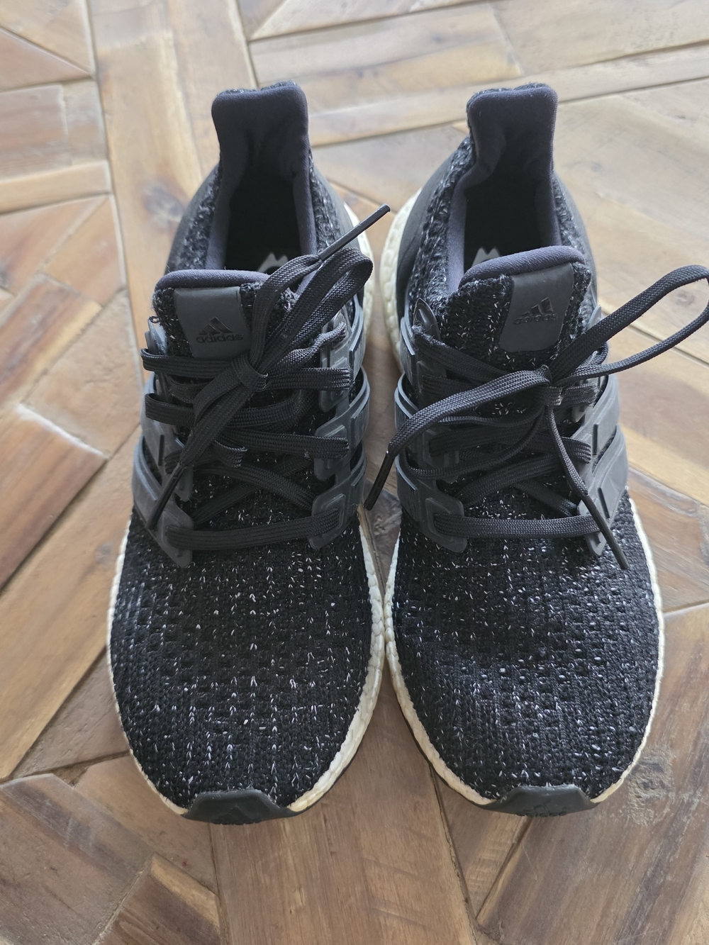 Adidas knit sneakers, womens 6.5